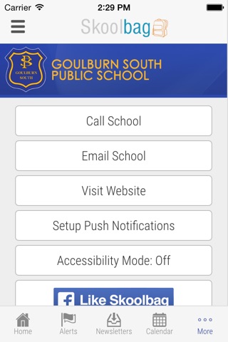 Goulburn South Public School - Skoolbag screenshot 4