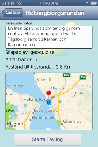 GeoQuiz - Tipsrundor screenshot 3