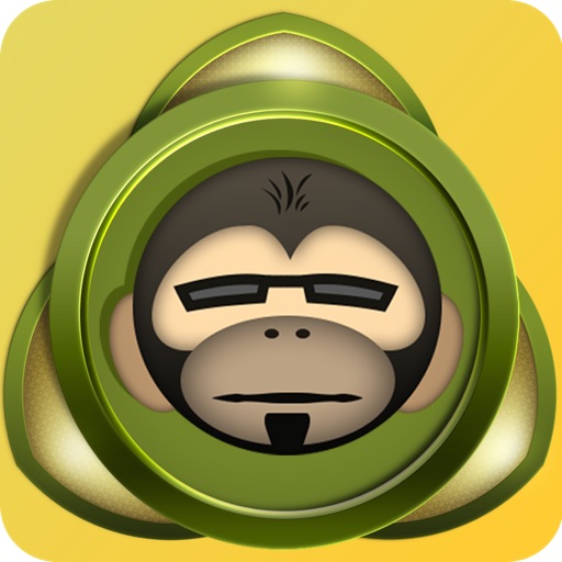 Classy Monkey Jump Icon