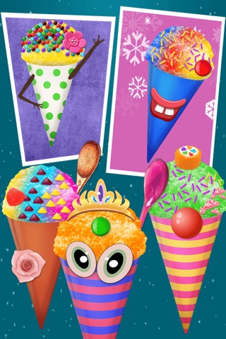 Snow Cone Maker - kids frozen food screenshot 4