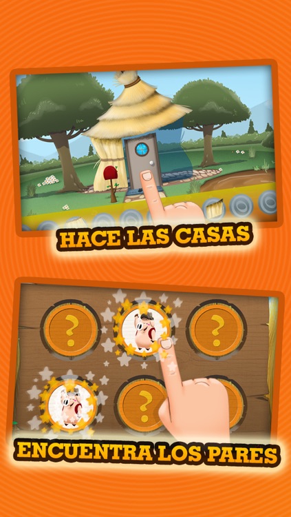 Los Tres Cerditos - Cuento y Juegos screenshot-3