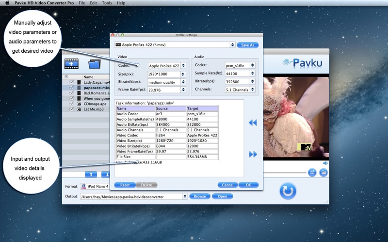 Pavku HD Video Converter Pro thumbnail 3