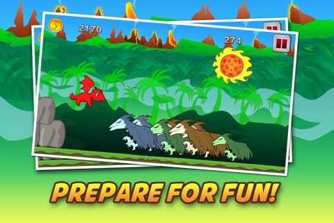 Amazing Dinosaur Adventure - Sky Domination Wars screenshot 2