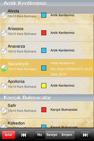 iBulmaca Türkiye screenshot 2