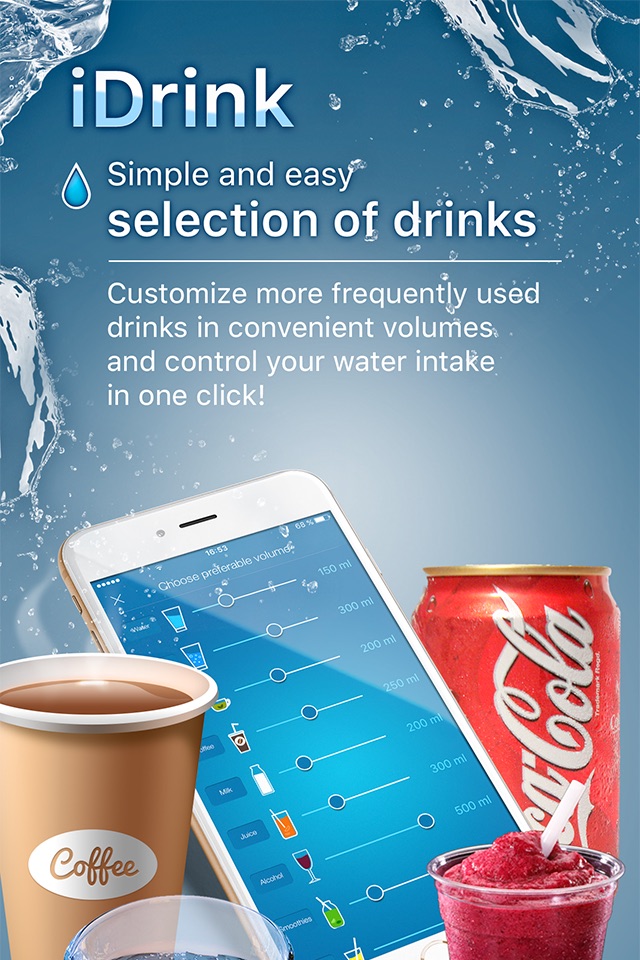 iDrink - Weight Loss and Hydration Tracker! screenshot 4