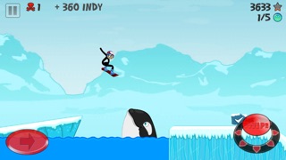 Stickman Snowboarder screenshot1
