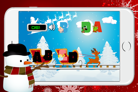 Learning Alphabet Letter and Number With Santa Claus | Free Education for Kids screenshot 2