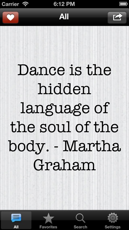 Dancer QuickQuotes