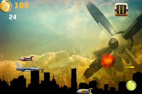 War Jet Dogfights in the Sky: Combat Shooting Game screenshot 3