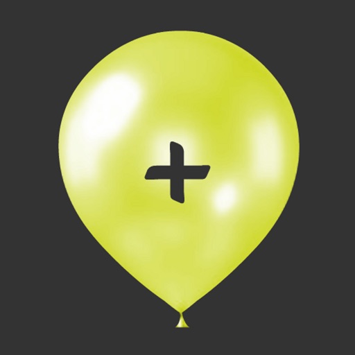 Math Balloons Add Icon