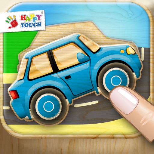 Car Puzzle Game for Kids (by Happy-Touch) icon