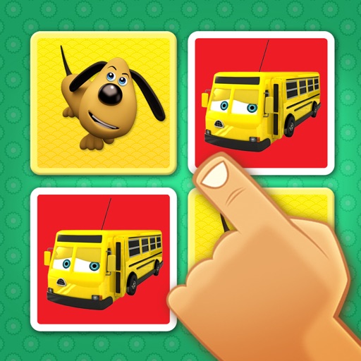 Memo for Kids. Vehicles and Animals. iOS App