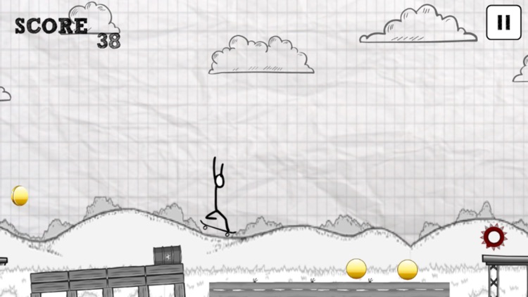 Awesome Skater Stickman screenshot-3