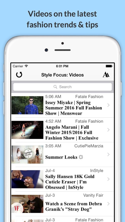 Style Focus: the Latest Fashion Trends, Videos & Photos! screenshot-3