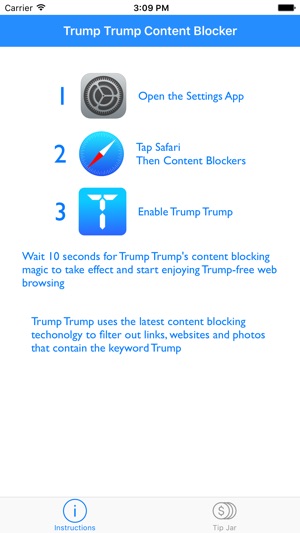 Trump Trump - Block Trump content(圖5)-速報App