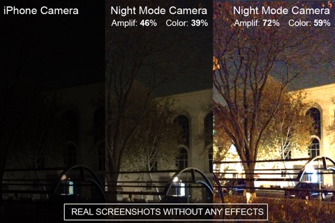 Night Vision” (Photos and Videos in low light) screenshot 2