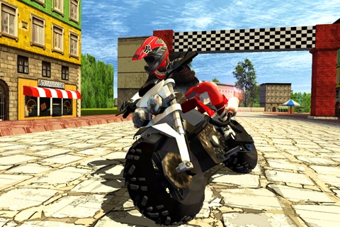 3D City Bike Rider Free screenshot 4