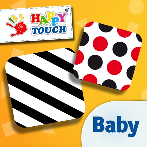 Baby Stimulation: High Contrast Patterns & Shapes - Infant / Baby App by HappyTouch®