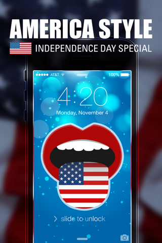 Pimp Your Wallpapers - America Style & Independence Day Special for iOS 7 screenshot 3