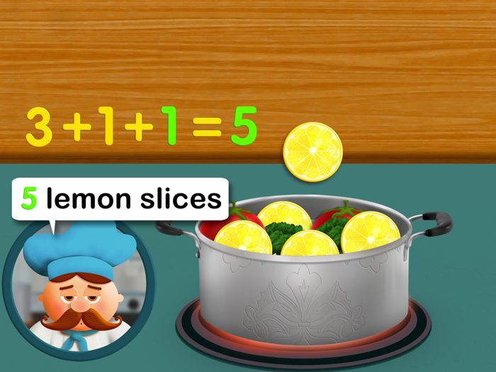 Tiggly Chef Addition Preschool Math Cooking Game