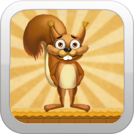 Squirrel Run in Desert - Free Addicted Running Games