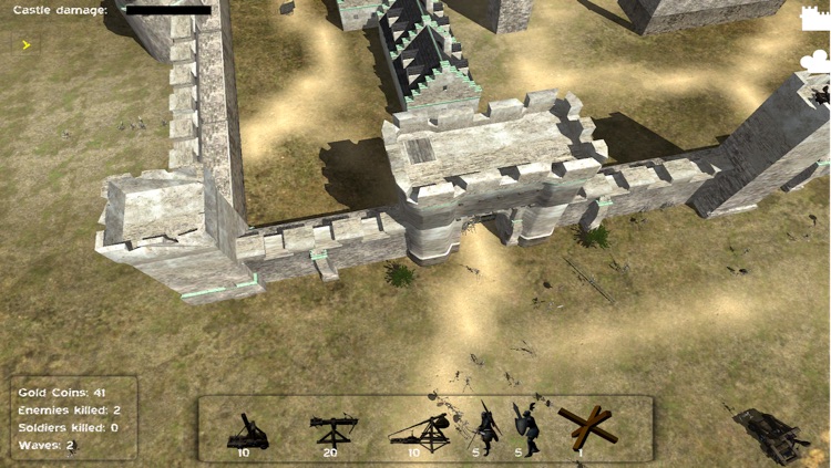 Castle Walls Defense 3D
