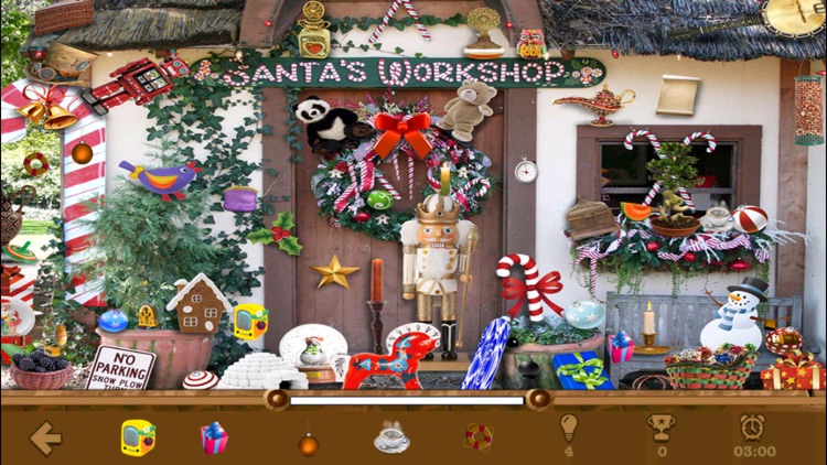 Have A Fun Santa's Workshop Hidden Object