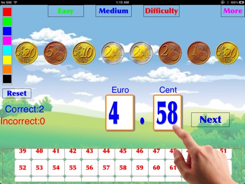 Kids Euro Math,(age 6-8) screenshot 4