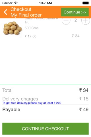 dfresh - Online Shopping App screenshot 4