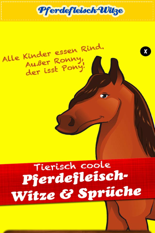 Pferdefleisch-Witze - Coole Sprüche & Witze über Lebensmittel-Skandale! screenshot 2
