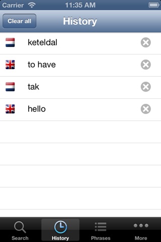 English Dutch Dictionary screenshot 4