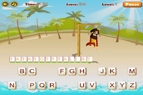 Hangman Pirate screenshot 4