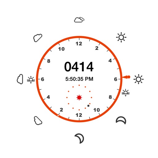 Weather Clock 24 Free icon