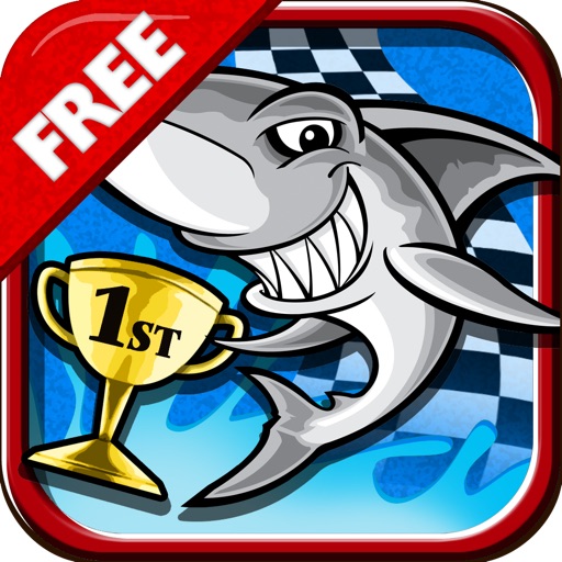 Beach Sharks Race: Racing Warrior iOS App