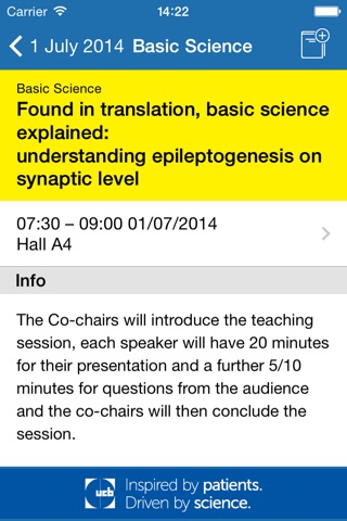 11th ECE, Stockholm 2014 screenshot 3