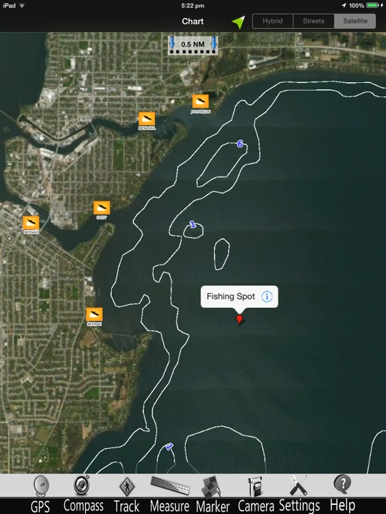 Wisconsin Lakes GPS Charts Pro