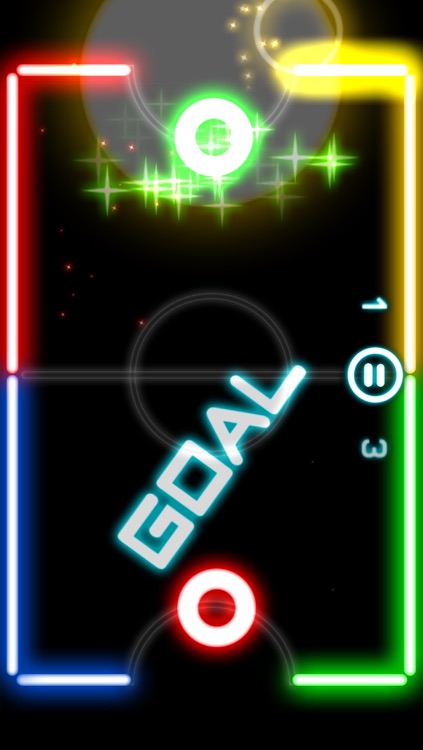Glow Hockey 2 FREE screenshot-4