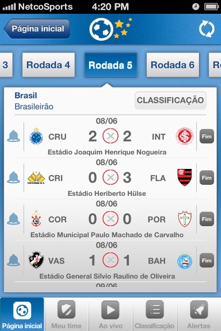 Hora do Gol, futebol do Brasil screenshot 4