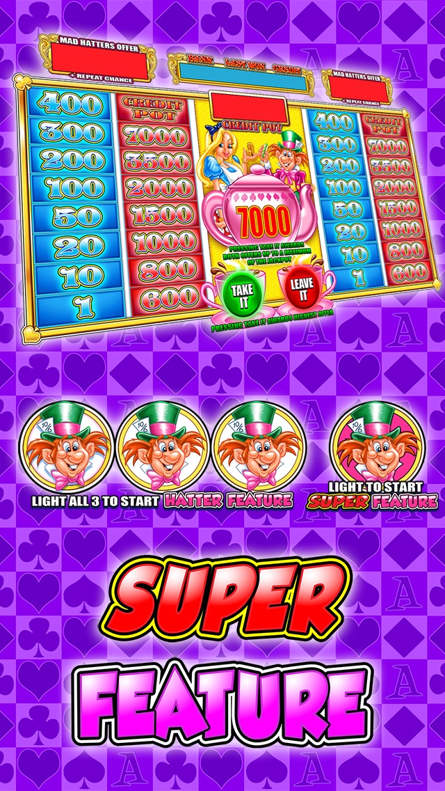 ALICE'S WONDERLAND: UK ARCADE &AMP; PUB FRUIT MACHINE 1.1.5 IOS