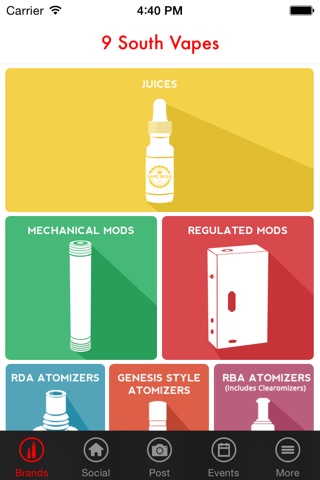 9 South Vapes - Powered by Vape Boss screenshot 2