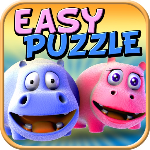 Easy Puzzle - Hippo Holidays