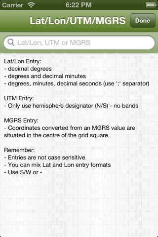 MGRS/UTM Pro screenshot 3