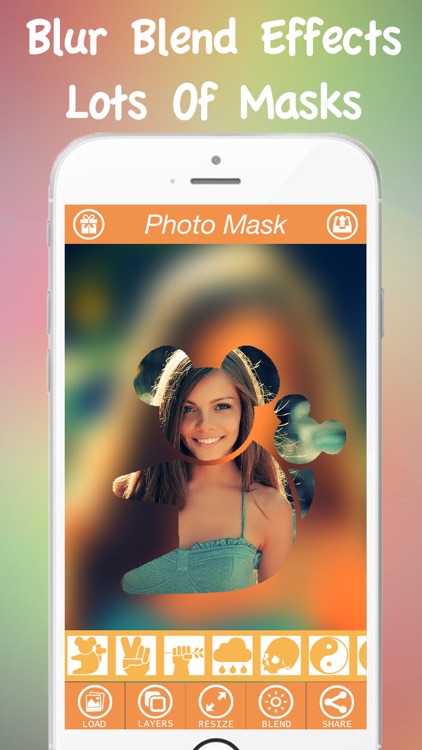 Live Photo Mask Free - pink Mask Layer Effects On RedBox Camera Photos