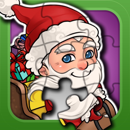 Christmas Jigsaw Puzzle Icon