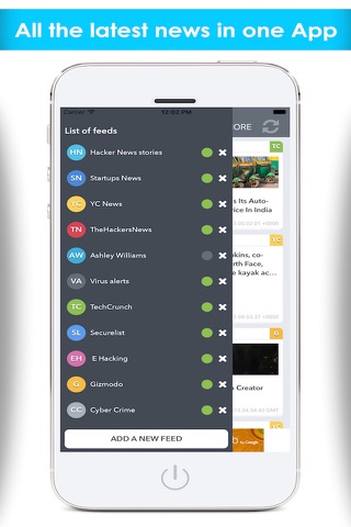 Hack & Tech news app  - All the hacking & technology news reader screenshot 2