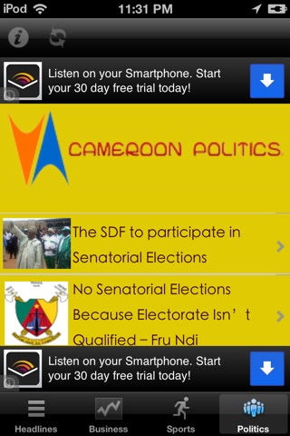 Cameroon News screenshot 3
