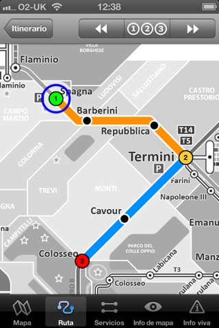 Rome Metro & Tram by Zuti screenshot 4