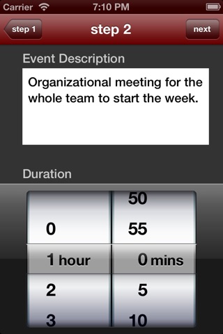 event scheduler free - ics file maker screenshot 2
