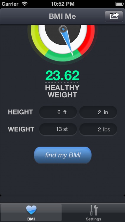 BMI Me Calculator