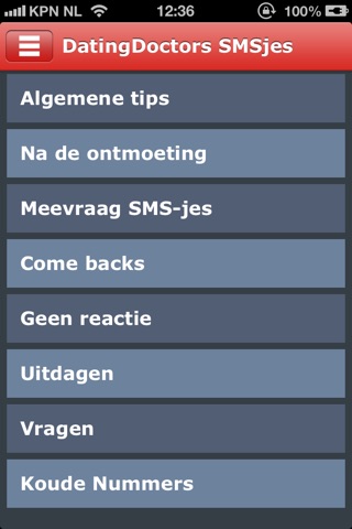 SMS2Date screenshot 2